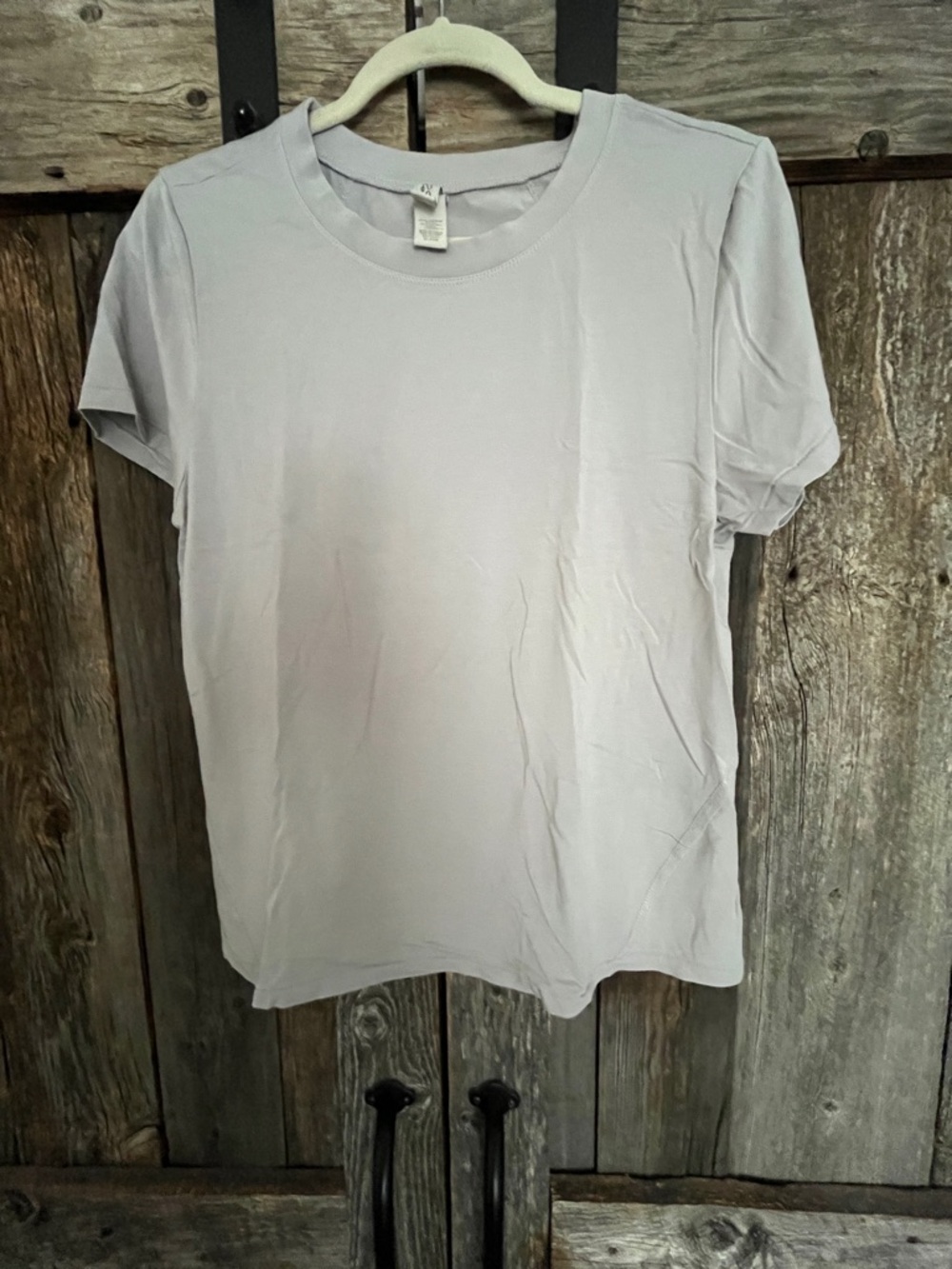 Kasics  Short Sleeve Crewneck Tee grey size XL